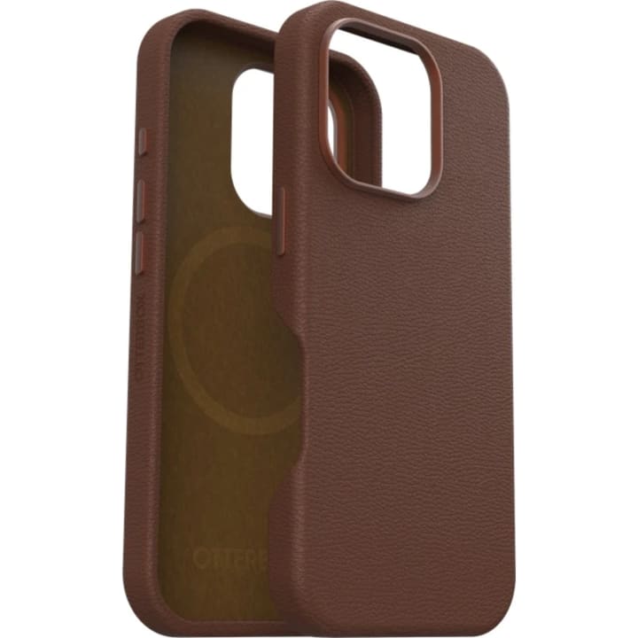 כיסוי אוטרבוקס Symmetry Cactus Leather לאייפון 16 Pro Max חום