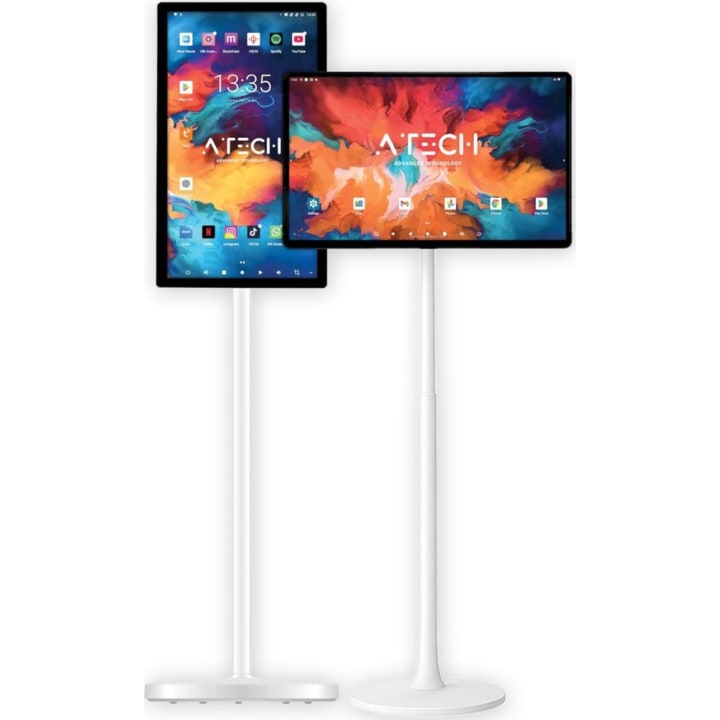 מסך מגע מקצועי חכם ונייד 24 אינץ' דגם ATECH ATS-240