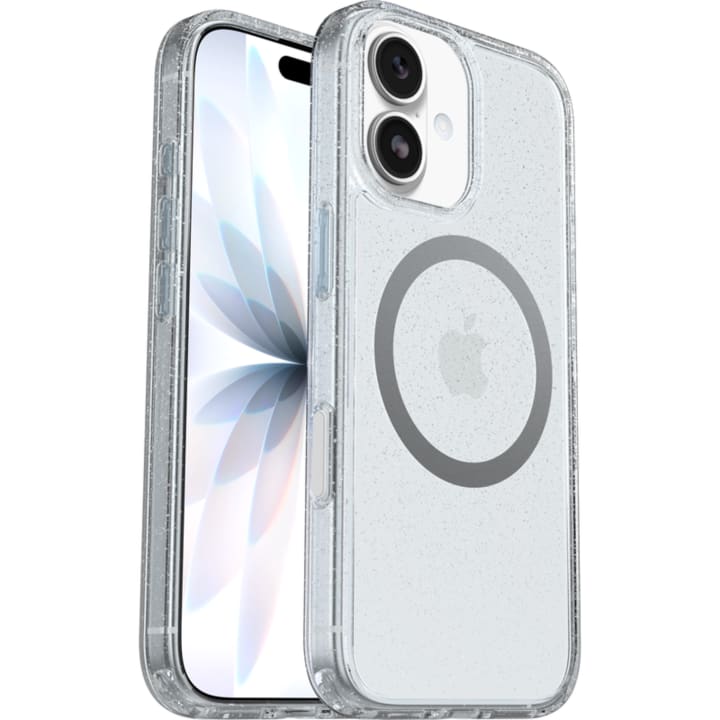 כיסוי OTTERBOX SYMMETRY CLEAR MAGSAFE לאייפון 17 שקוף נצנצים סטארדאסט