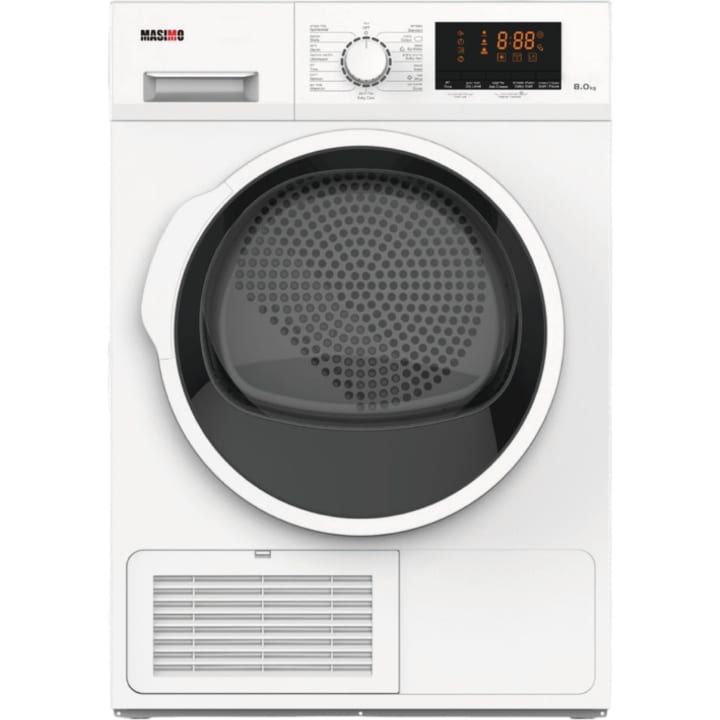 מייבש כביסה קונדנסור 8 ק"ג מאסימו MASIMO MAD-80S5C