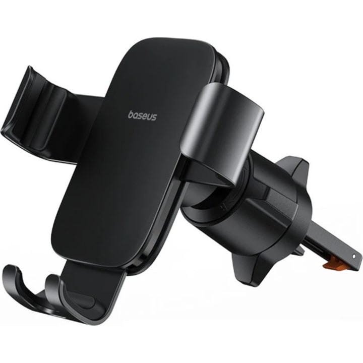תושבת טלפון לרכב לפתח איוורור Baseus Metal Age 3 Gravity Car Mount שחור