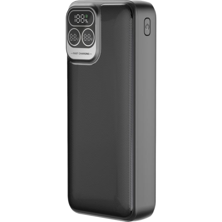 סוללת גיבוי ניידת Essentials PowerBank 20,000 MAH שחור