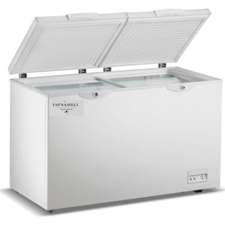 מקפיא שוכב תעשייתי FAYNAMELI RF-470PC הופך למקרר