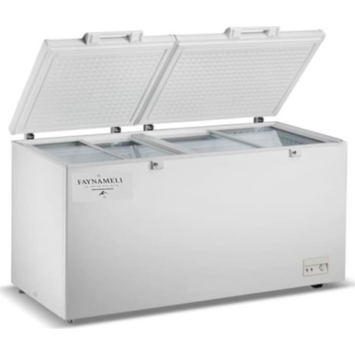 מקפיא שוכב תעשייתי FAYNAMELI RF-670PC הופך למקרר