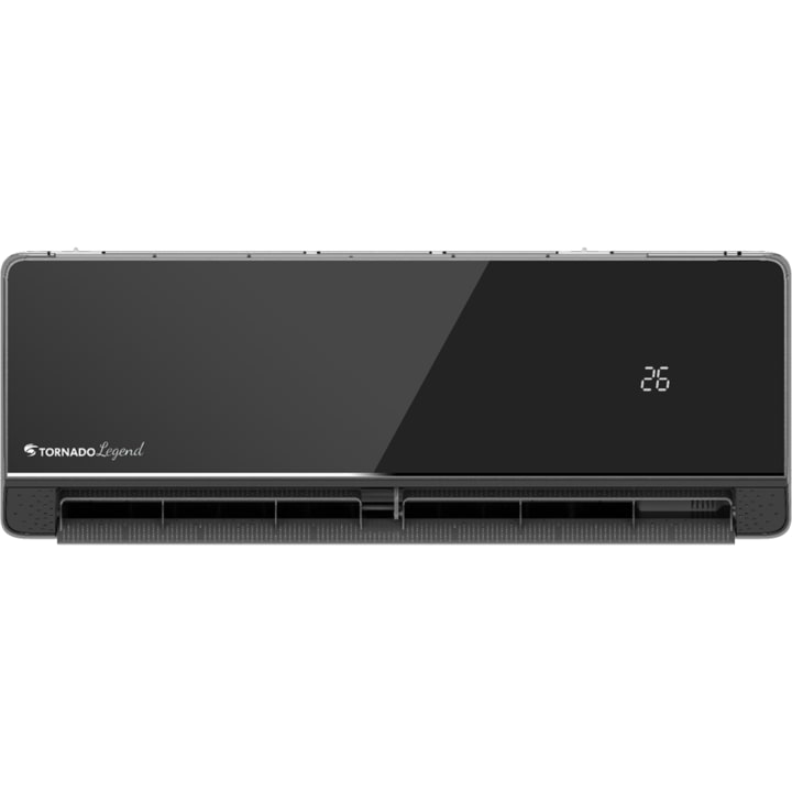 מזגן עילי אינוורטר טורנדו TORNADO LEGEND INV 22 X WIFI BLACK EU שחור