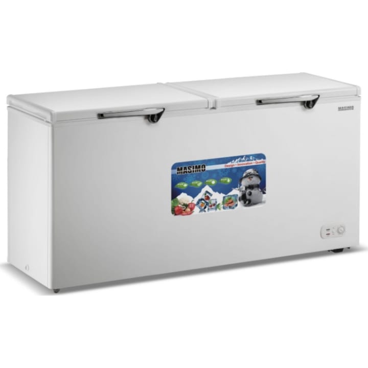 מקפיא ומקרר שוכב מאסימו MASIMO CFM-620W לבן