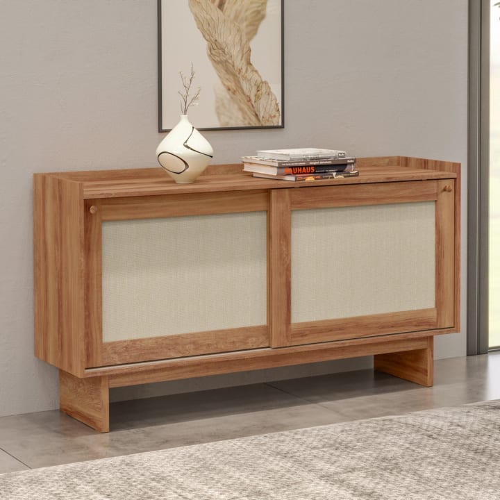 שידת קומודה אחסון רוחב 140 ס"מ ברדקס Bradex Rustic אגוז