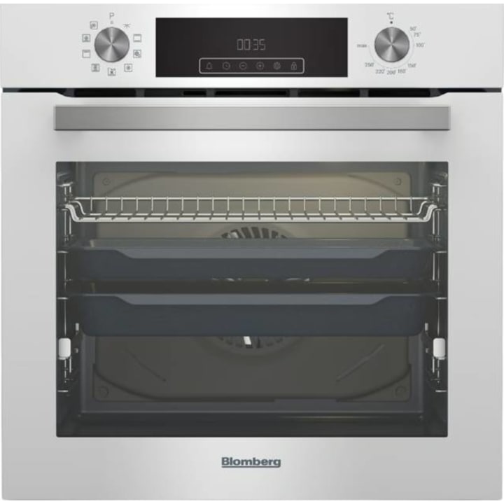 תנור בנוי 60 ס"מ בלומברג Blomberg ROEN8206IL זכוכית לבנה
