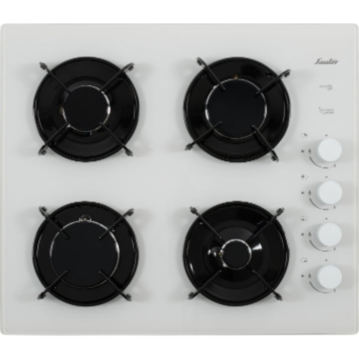 כיריים גז 60 ס"מ סאוטר Sauter SHG8500W לבן זכוכית