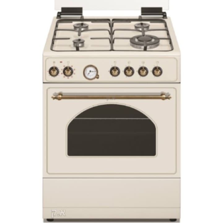 תנור משולב 60 ס"מ לקאזה דגם LC6060RC קרם