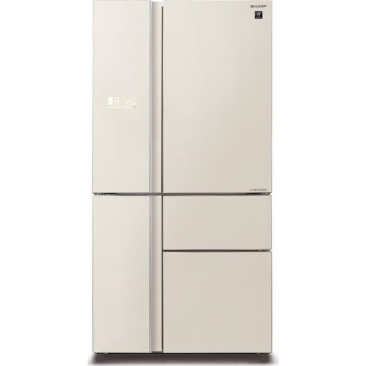 מקרר 5 דלתות שארפ דגם SJR9734BG זכוכית בז' + שבת