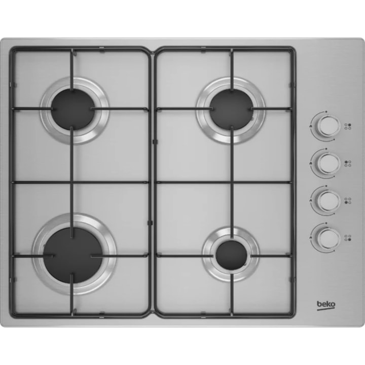כיריים גז 60 ס"מ Beko HIGG64124SX