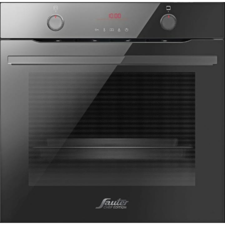 תנור בנוי 60 ס"מ סאוטר דגם CUISINE-7500B שחור