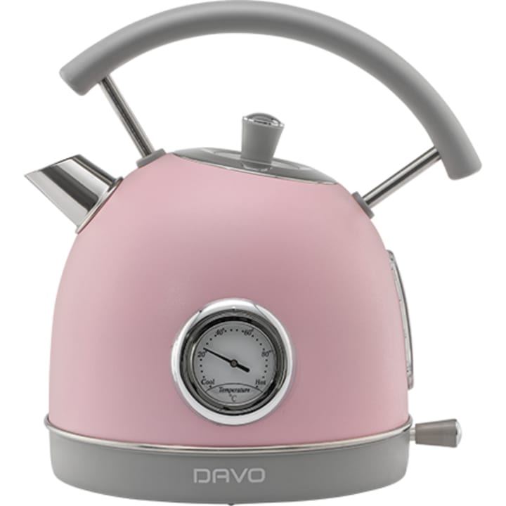 קומקום נירוסטה 1.8 ליטר דאבו דגם DRK700 ורוד