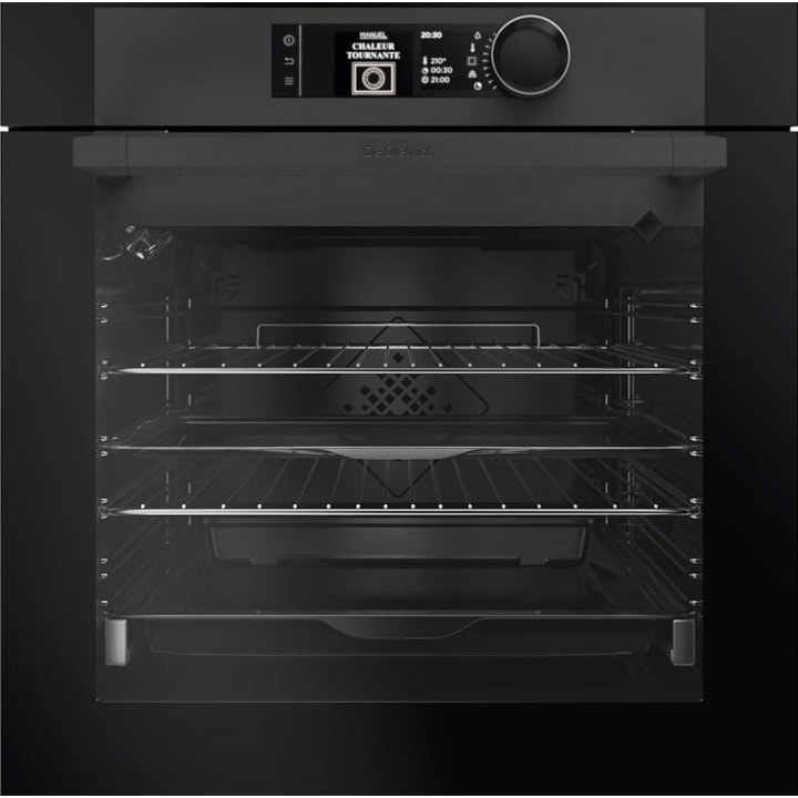 תנור בנוי 60 ס"מ דה דיטריש דגם DOE7560BB שחור מלא