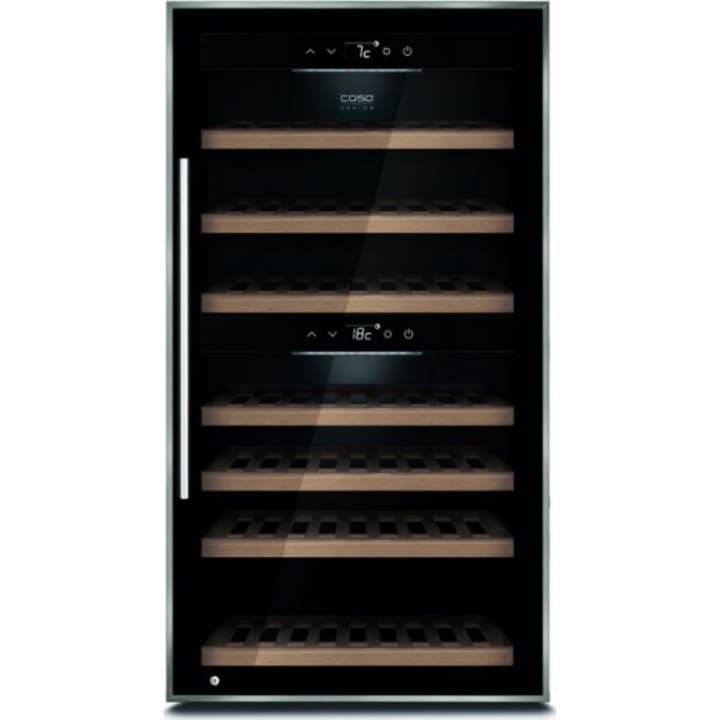 מקרר יין 66 בקבוקים CASO WINE COMFORT 66B שחור