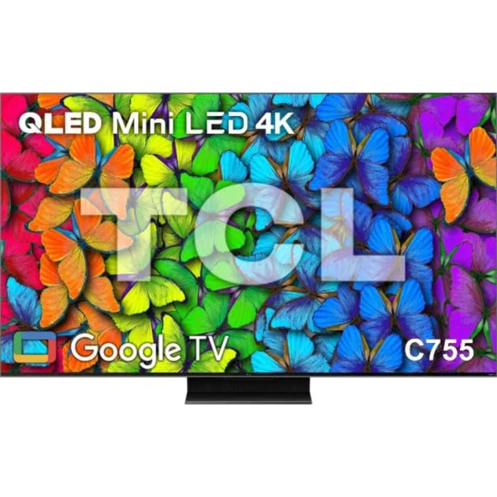 טלוויזיה חכמה "55 TCL 55C755 QLED Mini LED 4K