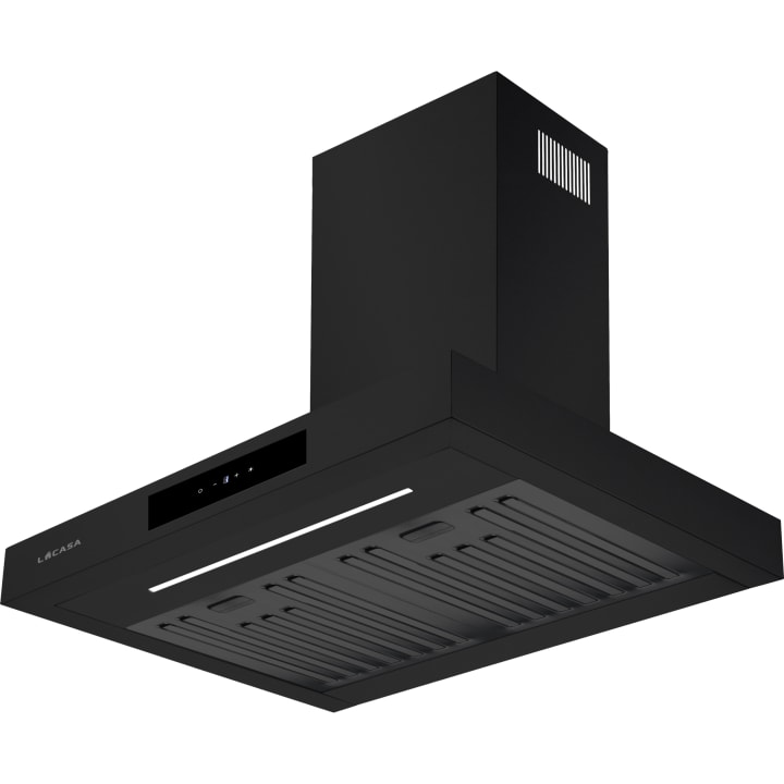 קולט אדים ארובה 60 ס"מ לקאזה דגם LC1602BLK שחור