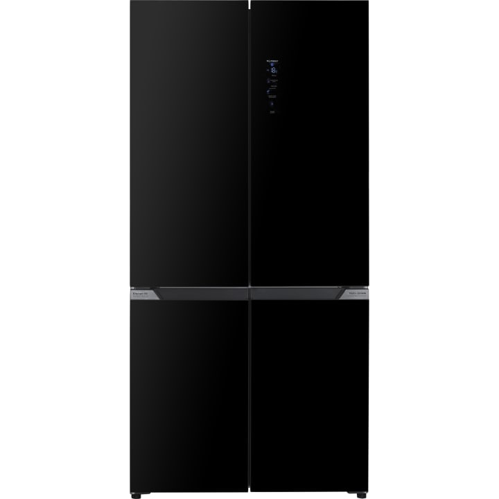 מקרר 4 דלתות קו-0 ג'נרל דגם FF4-65GB זכוכית שחורה