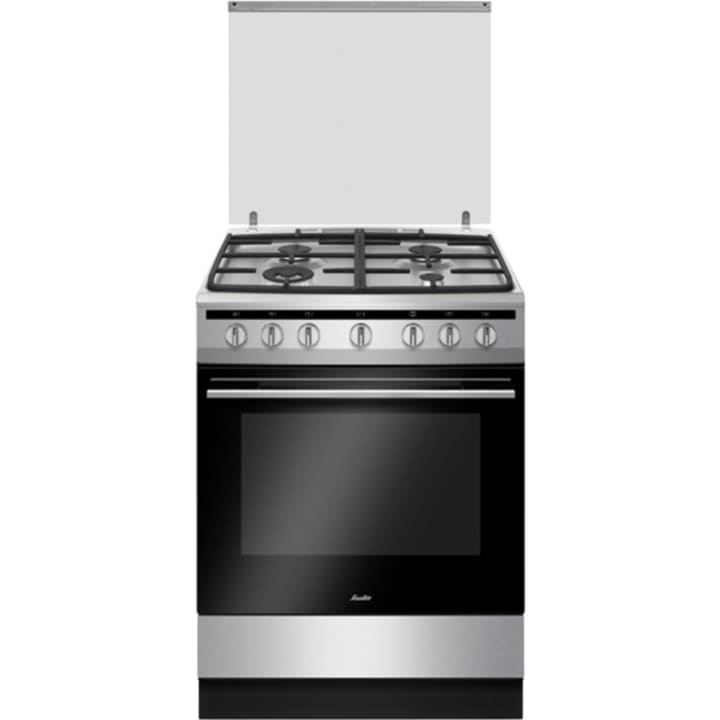 תנור משולב כיריים 60 ס"מ סאוטר Sauter Elegant 4780IX נירוסטה
