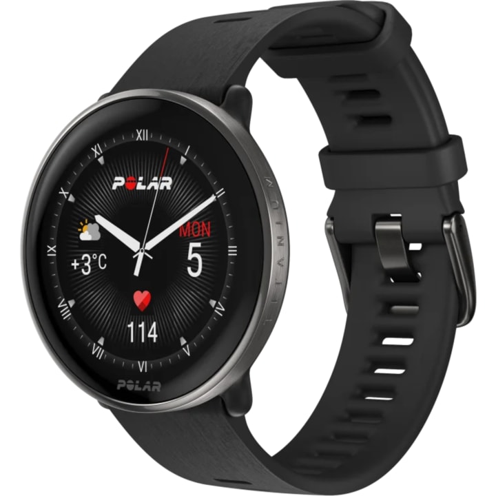 שעון כושר חכם POLAR IGNITE 3 טיטניום שחור/כסף