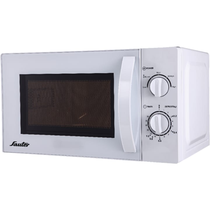 מיקרוגל מכני 20 ליטר סאוטר דגם MWS4020W לבן