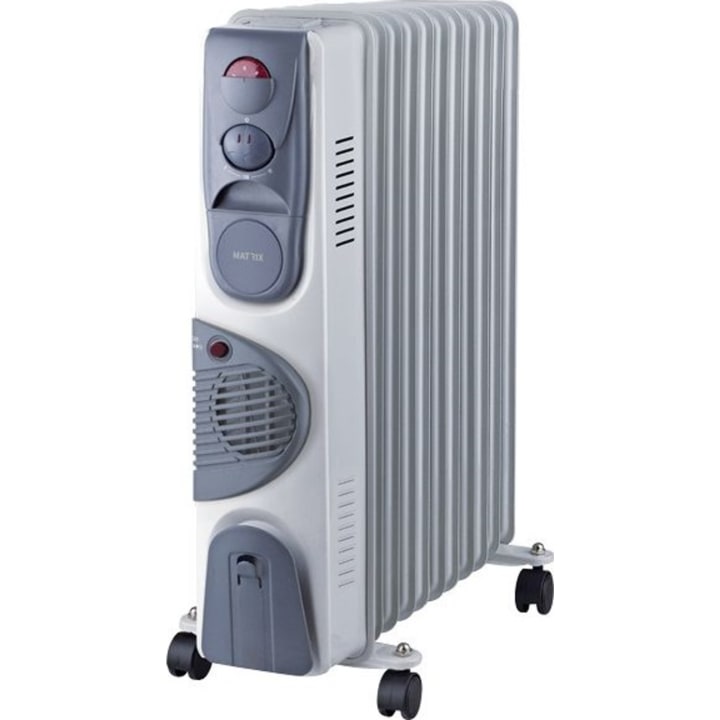 רדיאטור 11 צלעות מטריקס דגם MX-11F-3000W-WH-TURBO לבן