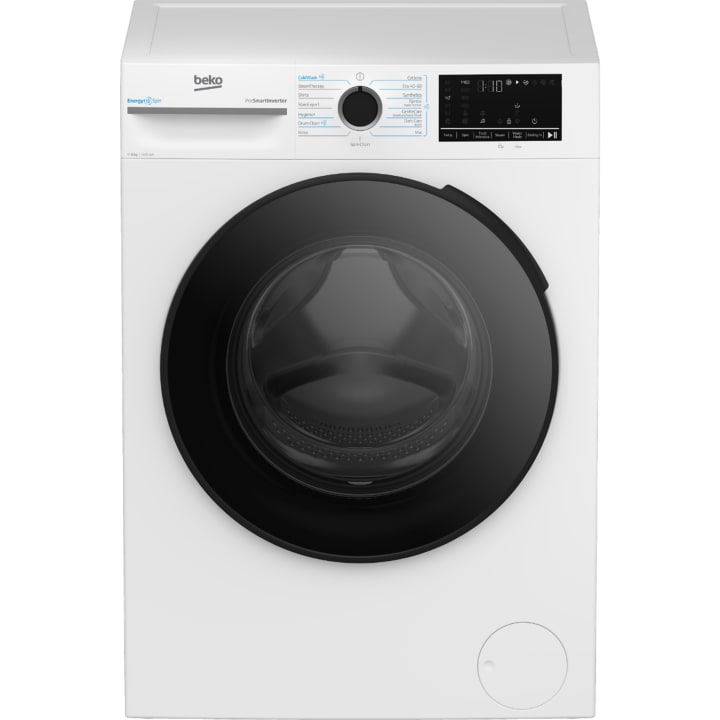 מכונת כביסה פתח חזית 12 ק"ג Beko BK12120NX לבן