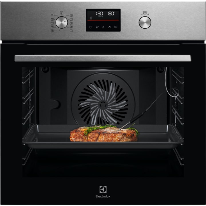 תנור בנוי פירוליטי 60 ס"מ אלקטרולוקס Electrolux SenseCook EOP7422X נירוסטה