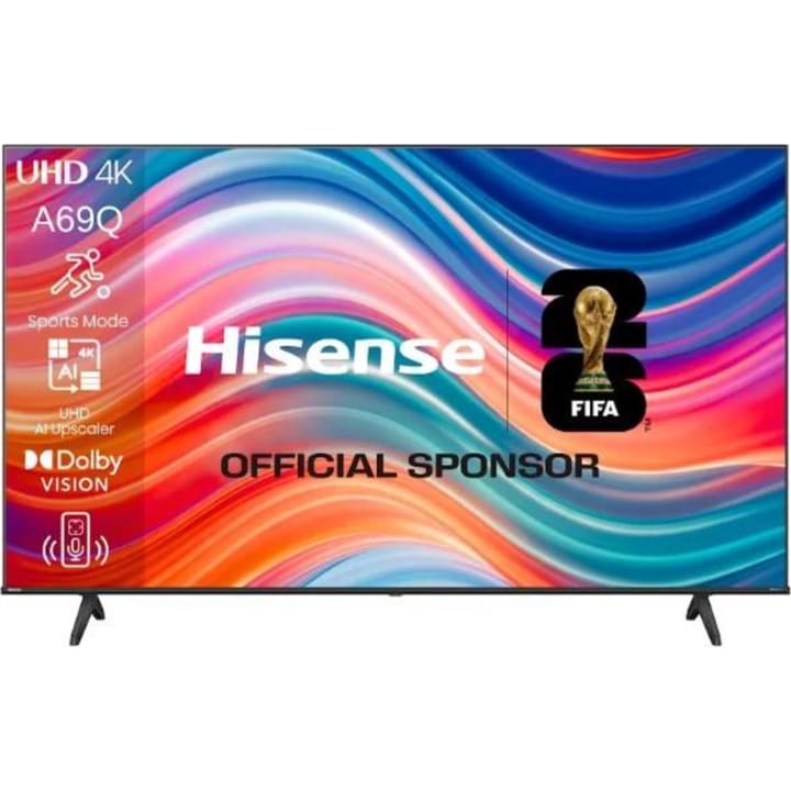 טלוויזיה חכמה "55 DLED 4K הייסנס Hisense 55A69Q