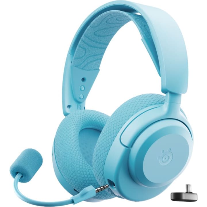 אוזנית גיימרים אלחוטית SteelSeries Arctis Nova 3PW אקווה (טורקיז)