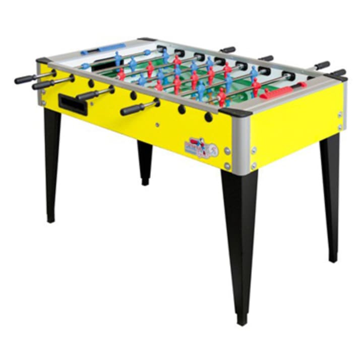 שולחן כדורגל מקצועי Roberto Sport College צהוב