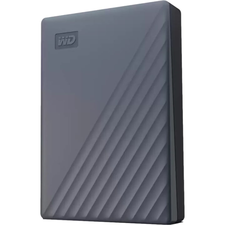 כונן קשיח חיצוני Western Digital My Passport WDBRMD0040BGY 4TB אפור
