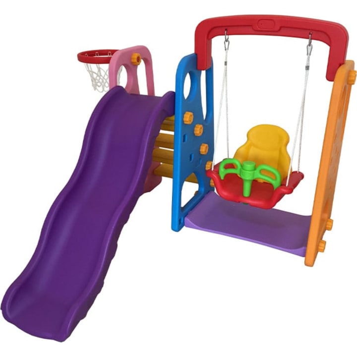 מתקן משחקים לילדים מולטי גרדן דגם סיגלית Multi Garden MG-150