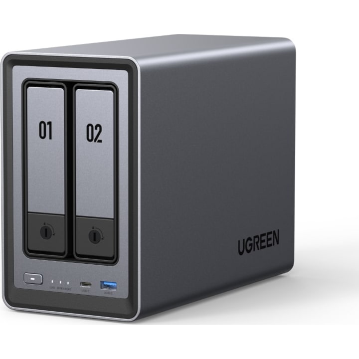 שרת אחסון חכם לעסקים Ugreen NASync DXP2800 עם מעבד Intel N100