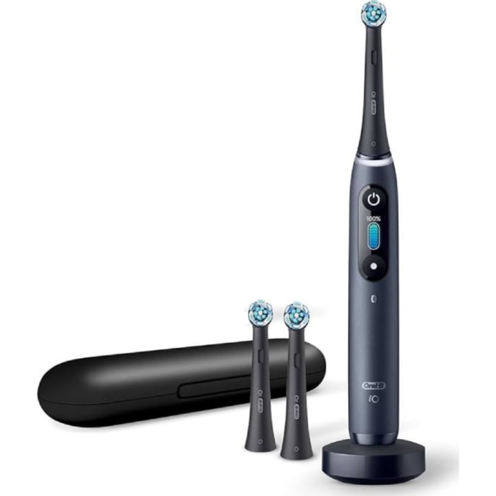מברשת שיניים חשמלית אורל-בי Oral-B Series iO8 שחור