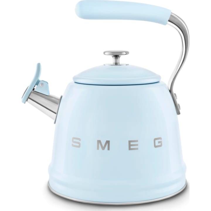 קומקום נירוסטה שורק 2.3 ליטר SMEG WKF01PB כחול פסטל