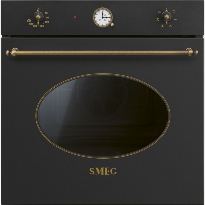 תנור בנוי 60 ס"מ SMEG SF68C1AO שחור ונחושת