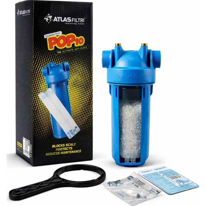 מערכת למניעת אבנית AtlasFiltri ScaleArmor Pop10