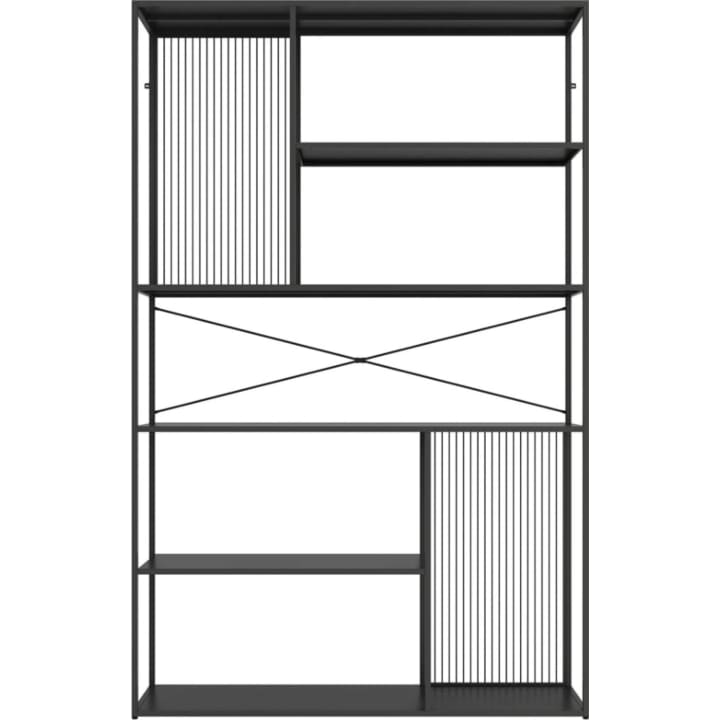כוננית מתכת מעוצבת רוחב 120 ס”מ סטפ אפ Step Up 214 שחור