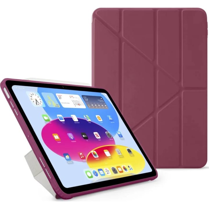 כיסוי Pipetto Origami 1 ל iPad 10.9 A16 בורדו