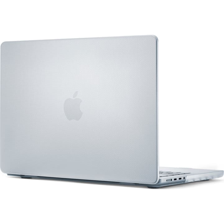 כיסוי Pipetto Hardshell ל MacBook Pro 14 M1-M5 שקוף מנוקד