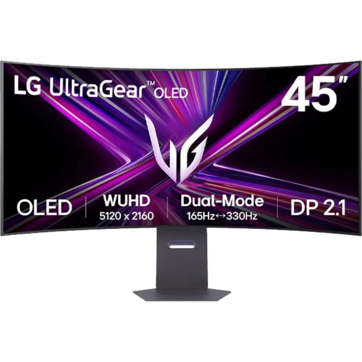 מסך מחשב 44.5" LG 45GX950A-B 5K2K W-OLED שחור