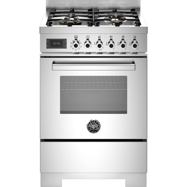 תנור משולב כיריים 60 ס"מ ברטזוני Bertazzoni PRO64L1EXT נירוסטה