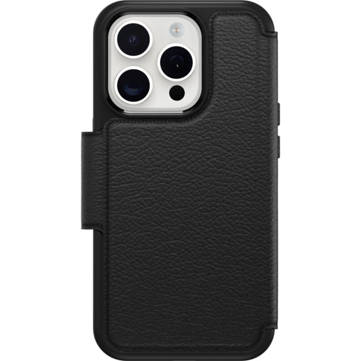 כיסוי אוטרבוקס OtterBox Strada MagSafe ל iPhone 15 Pro שחור
