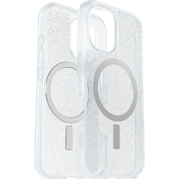 כיסוי אוטרבוקס OtterBox React MagSafe ל iPhone 16 שקוף נצנצים