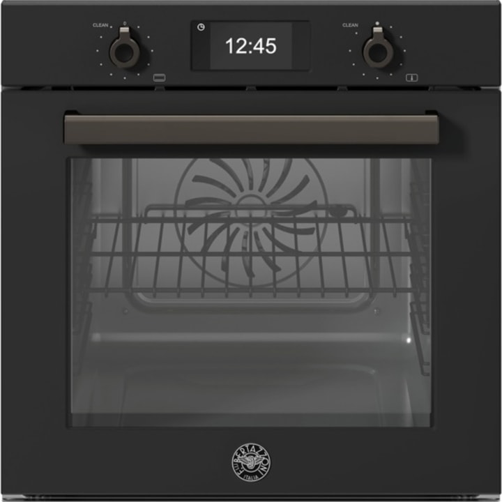 תנור בנוי פירוליטי 60 ס"מ ברטזוני Bertazzoni FPRO6117PTN3 שחור פחם