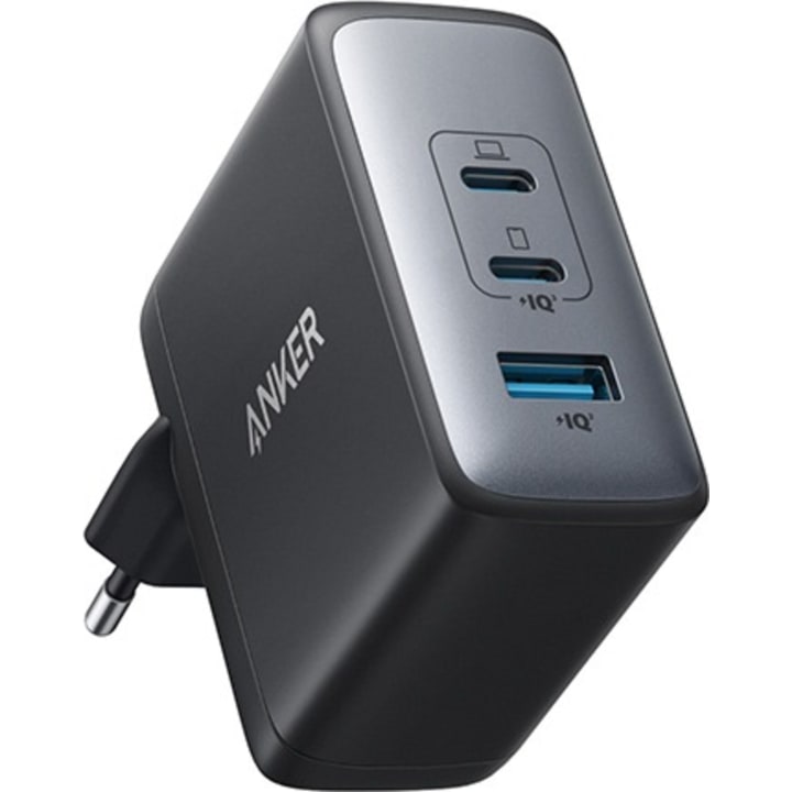 מטען קיר אנקר Anker PowerPort III 3-PORT 100W 736 (Nano) שחור