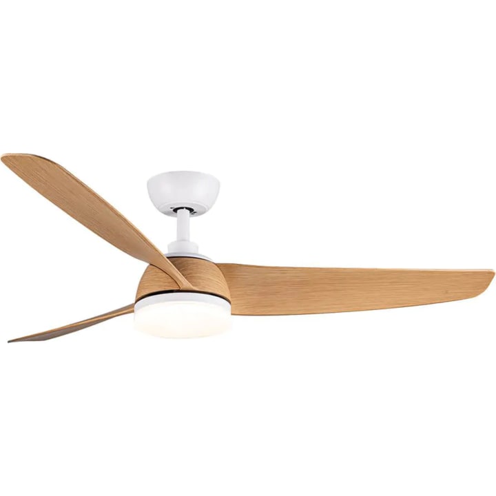 מאוורר תקרה "52 סמיקום דגם GRANITA CCT25W לבן+עץ