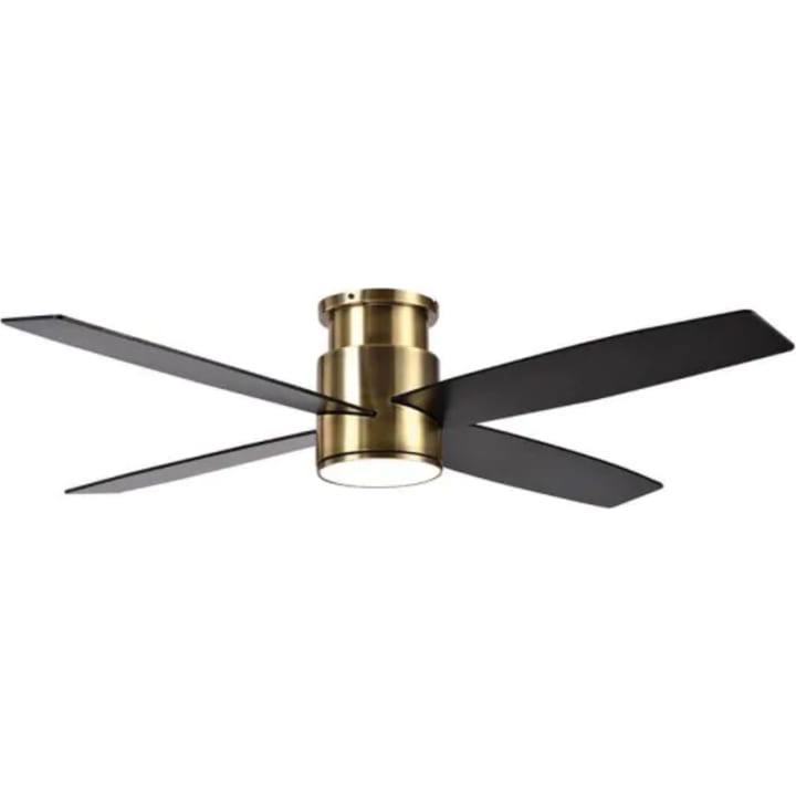 מאוורר תקרה "52 סמיקום דגם מקיאטו CCT25W שחור+בראס